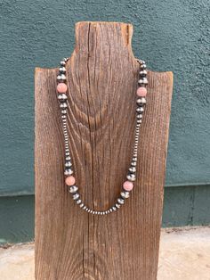 New Without Tags * Ethnic Regional Style : Native American * Jewelry Type : Necklace * Type : Necklace * Style : Necklace * Tribal Affiliation : Navajo * Main Stone : Rhodonite This Is A Beautiful Sterling Silver Pink Rhodonite. Sterling Silver Assorted Beads Necklace Measuring 18 Inches. Great Necklace By Itself Or For Layering! Will Vary Thank You For Checking Us Out Please Contact Us If You Have Any Questions. 9/29/22 Handmade Pink Southwestern Jewelry, Bohemian Silver Single Strand Jewelry, Silver Bohemian Single Strand Jewelry, Bohemian Single Strand Silver Jewelry, Southwestern Style Silver Single Strand Necklace, Bohemian Single Strand Round Jewelry, Artisan Pink Jewelry With Round Beads, Adjustable Southwestern Round Necklace, Southwestern Single Strand Sterling Silver Jewelry