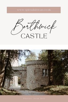 Borthwick castle in Scotland Castle Wedding Venues, Stay Forever, A Castle, Best Wedding Venues