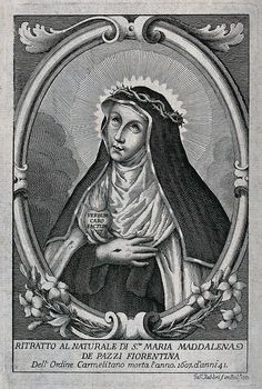 an old black and white drawing of a woman