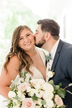 An Elegant Springtime Wedding In White & English Rose | April 9 | Nashville Outdoor Wedding Venue | CJ's Off the Square Pale Blush Wedding, Fairytale Garden Wedding, Outdoor Wedding Decor