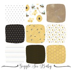 a bunch of bees and honeycombs with the words, simple fix baby