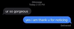 two texts that are in the same language, one says i am thank for notting