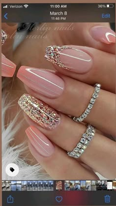 Shorties Nails, Fancy Nails Designs, Trendy Nail Art Designs, Pretty Nail Art Designs, Makijaż Smokey Eye, Trendy Nail Art, Pretty Nail Art, Elegant Nails