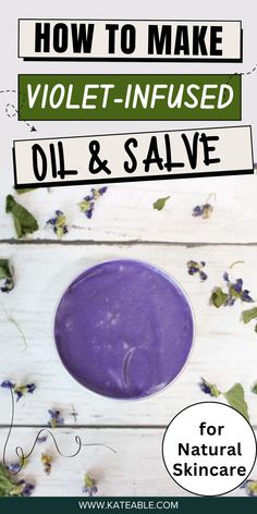 Learn how to make violet-infused oil and salve for soothing, natural skincare. This step-by-step guide shows you how to use fresh violets to create a gentle oil perfect for nourishing dry skin and a salve ideal for cuts and irritation. Perfect for DIY skincare enthusiasts, herbal remedies, and natural beauty routines, this recipe is easy to follow and full of benefits. Start crafting your own violet skincare essentials at home today! Click to see the full tutorial and bring the power of violets into your self-care routine.