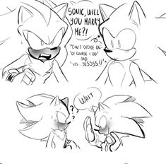 sonic and tails talking to each other with the caption that says, you will never be