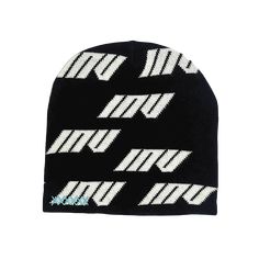 Invincible Exclusives INV Logo Pattern Beanie - Black Beanie Mockup, Logo Placement, Black Beanie, Mesh Shorts, Logo Pattern, Hand Drawn Design, Streetwear Fashion, Hand Knitting, Shop Now