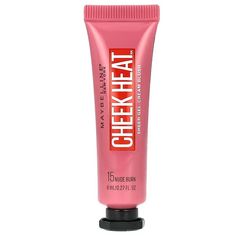 Maybelline, Cheek Heat, Sheer Gel-Cream Blush, 15 Nude Burn, 0.27 fl oz (8 ml) Maybelline Cream Blush, Maybelline Cheek Heat, Best Cream Blush, Maybelline Blush, Blush Shades, Candida Yeast, Supplements For Women, Primrose Oil, Evening Primrose Oil