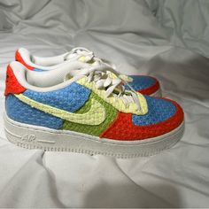 Nike Air Force 1 Lv8 Next Nature. Size 5.5y Or Womens Size 7, Brand New Never Worn. No Box Included. Nike Multicolor Synthetic Sneakers, Multicolor Basketball Shoes With Air Max Cushioning, Nike Multicolor Basketball Shoes With Laces, Nike Air Force 1 Multicolor Sporty, Nike Air Force 1 Multicolor Sporty Shoes, Nike Air Force 1 Multicolor Sporty Sneakers, Sporty Multicolor Nike Air Force 1, Nike Multicolor Low-top Custom Sneakers, Colorful Playful Sneakers For Streetwear