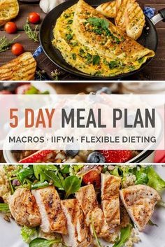 Iifym Meal Plan, Pasti Fit, Meal Plan Recipes, 5 Day Meal Plan, Macro Meal Plan, 200 Calorie, Breakfast Low Carb