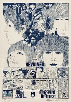 an advertisement for the beatles album revolver