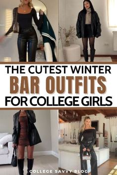 Bar Outfit Winter Night, College Night Outfit, College Outfits For Winter, Bar Outfits Winter, Winter Bar Outfits, Bar Outfit Casual, Bar Outfit Night Winter, Bar Outfit Winter, Winter Going Out Outfit Night Bar