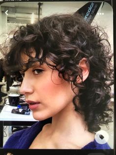 Curly Shag Pixie Haircut, Shag Mullet Curly Hair Short, Short Hair Mullet Woman Curly, Shaggy Short Hair Curly, Wolf Cut Short Curly Hair, Girl Mullet Curly, Fem Mullet Curly, Female Mullet Short Curly