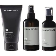 PRICES MAY VARY. 🌿THE 3-STEP DAILY ROUTINE FOR MEN - Get ready to seize the day with a skincare essentials kit that’s designed for men of all skin types and tones. The set includes 3 full size products: Daily Face Wash, Herbal Spray Toner, and Face Moisturizer. 🌿HIGHLIGHTS - Generous in volume with a larger capacity for lasting use. Non stripping with a plant-derived surfactant that softly foams to gently cleanse the skin. Rehydrates and restores moisture loss from cleansing and shaving, provi Men Face Wash Skin Care, Men Skincare Aesthetic, Reputation Makeup, Men Face Wash, Get Rid Of Sunburn, Spray Toner, Men Skincare, Skincare For Men, Face Wash For Men