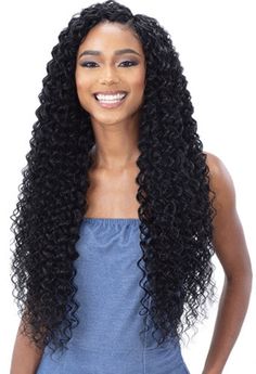 Shake N Go Organique Mastermix Weave BEACH CURL 30" COLOR SHOWN ON MODEL: 1B MATERIAL: Synthetic TYPE:Weave LENGTH: 30" HEAT SAFE: Safe up to 400* DESCRIPTION: Create sexy, voluminous and camera ready styles that will leave you turning heads. Effortless, bouncy, beautiful hair at an affordable price. Feel the density and natural thickness of premium Simple secret to getting maximum volume and thickness Beauty in the purest form. Create your own beautiful hair story Silk Base Wig, Wet And Wavy Hair, Beach Curls, Polished Hair, Virgin Hair Wigs, Deep Wave Hairstyles, 360 Lace Wig, Human Braiding Hair, Front Lace Wigs Human Hair