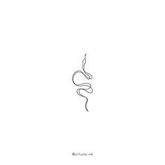 a line drawing of a snake on a white background