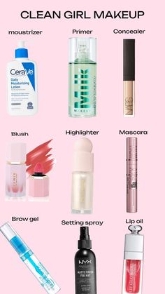 Makeup Routine In Order, 9th Grade Makeup Routine, First Day Of School Makeup 8th Grade, Teenage Makeup Products, 12 Teen Year Old Makeup, Back To School Makeup Routine, Middle School Makeup Routine, Makeup For Year 7, Makeup Routine For 12 Yo