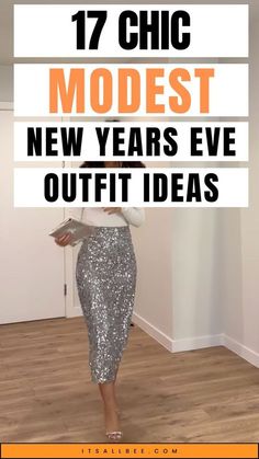 New Years Eve Outfits Skirt, Christmas Inspired Outfits, New Years Eve Outfits Winter, Winter Modest Outfits, Sequin Shorts Outfit, New Years Eve Outfits Classy, New Years Eve Outfit Ideas, Nye Dinner, Christmas Eve Outfit