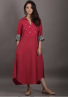 Ikat Dress, Long Kurtis, Punjabi Dress, Kurta Dress, Kurta Design, Kurti Designs Party Wear