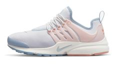 Nike Women’s Air Presto Running Shoe 878068 504 Iris Whisper/Atmosphere/Light Madder Root/Worn Blue Medium Width New In Box Retails for $130 NATURAL COMFORT AND STABILITY The Nike Air Presto Women's Shoe delivers the same unrivaled fit and comfort that marked the 2000 debut of the original. BENEFITS Stretch mesh upper for a flexible, lightweight feel Midfoot cage offers lightweight support Foam sole with Nike Air cushioning Rubber outsole with flex grooves Air Presto Origins In the fall of 2000, Nike Air Presto Woman, Presto Shoes, Workout Gear For Women, Madder Root, Air Presto, Nike Air Presto, Blue Color Schemes, New Nike Air, Blue Nike