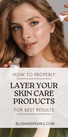 Skincare Routine Tips, Layer Skincare, Apply Skincare, Skincare Solutions, Routine Tips, Skincare Regimen, Skin Care Order