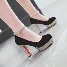 Gender: For WomenStyle: Fashion,KoreanOccasion: Casual,Party/Club,Office/CareerHeel Height: 11cmPlatform Height: 2.5cmSeason: Spring,Summer,Fall/Autumn,WinterPackage Contents: 1 x Shoes (Pair)Please see our size guide as below, you can choose the size according to your foot length and width. If your foot is a little wide and thick, we suggest you choose 1 size larger.Size Guide:28 = foot length 18.5-19cm (Foot width=6.5-7cm)29 = foot length 19-19.5cm (Foot width=7cm)30 = foot length 19.5-20cm (F