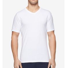 Tommy Hilfiger 3 Pack White Slim Fit V Neck T-Shirts Tee, Condition New With Tag Tommy Hilfiger V-neck Tops, Tommy Hilfiger Fitted Short Sleeve T-shirt, Fitted Tommy Hilfiger V-neck Tops, Sporty Fitted Tommy Hilfiger Tops, Fitted Sporty Tops By Tommy Hilfiger, Tommy Hilfiger Fitted V-neck Tops, White Cotton Tommy Hilfiger Tops, Fitted V-neck Tommy Hilfiger Tops, Basic Cotton Tommy Hilfiger Tops