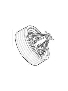 an image of a drawing of a wheel