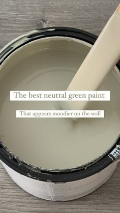 the best neutral green paint that appears moulder on the wall is white and gray