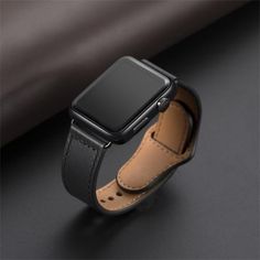 Genuine leather loop strap for apple watch band 42mm 44mm apple watch 38mm 40mm iwatch 6 5 4 3/2/1 correa replacement bracelet watchband length:13cm+9.5cm Suitable wrist 5.51'-7.08'(140mm-180mm) Description: 1.100% brand new high quality; 2.Easy to insert and remove, perfectly fit for your watch; 3.Exquisite craftsmanship and Stylish design; 4. Perfect as gifts for your friends and families 5. Top coat genuine leather. Apple Watch Leather Band, Apple Watch Leather, Best Smart Watches, Free Giveaways, Apple Watch 42mm, New Apple Watch, Apple Watch Accessories, Simple Leather, Apple Watch Bands Leather