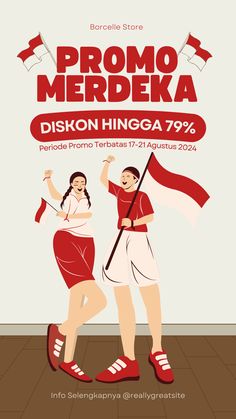 Rayakan Kemerdekaan dengan gaya! Gunakan desain 'Cerita Instagram Promo Spesial Kemerdekaan Indonesia Ilustratif Merah Putih' untuk menarik perhatian dan meriahkan promosimu. 🎨🎉 Tampilkan semangat nasional dengan desain yang menarik dan penuh warna. Jangan lewatkan kesempatan ini untuk membuat promosi kamu semakin istimewa! 17 Agustus, Canva Design, Design Reference, Social Media Template, Media Post, Daily Inspiration, Social Media Post, Indonesia, Social Media