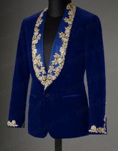 Mens wear for wedding mens ethnic wear for engagementmens | Etsy Fitted Velvet Bandhgala For Eid, Eid Velvet Fitted Bandhgala, Elegant Gold Velvet Traditional Wear, Velvet Bandhgala For Eid Festivities, Festive Velvet Fitted Sherwani, Royal Style Blazer For Formal Festive Occasions, Royal Style Festive Blazer For Formal Occasions, Royal Style Festive Formal Blazer, Festive Velvet Sherwani For Wedding