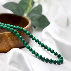 ►► If you are looking for an Elegant Quality 6mm Green Malachite Choker Necklace, this product is for you! ► Necklace ; Made of 6mm Green Patterned Malachite beads. ► When You Get The Necklace, I Will Have Sent You A Gift Bracelet. ►Our Necklace is Chained, Our Bracelet is Elastic.  ►► Who can buy this product? ► Good For Those With Migraine Pain Natural Stone necklace is a great option for those looking for a necklace! ► A great option for those looking for gifts for those who love healing neck Beaded Necklace Men, Green Choker, Handmade Beaded Necklace, Malachite Necklace, Malachite Jewelry, Necklace Men, Handmade Beaded Necklaces, Healing Necklace, Natural Stones Necklace