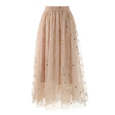 44494870872286|44494870905054|44494870937822 Beige Tulle Maxi Skirt For Party, Long Lace Skirt For Party, Summer Midi Skirt With Sequins, Summer Sequin Midi Skirt, Beige Full Maxi Skirt For Party, Beige Flared Skirt For Party, Beige Flared Party Skirt, Beige Full Skirt For Party, Embroidered Flowy Skirt For Party