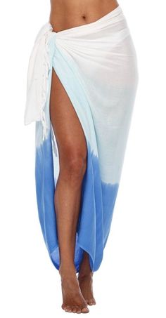 STYLISH BEACH BIKINI SARONG: If you are looking for a comfortable wrap to wear for your vacation getaway, Shu-Shi has vibrant beach sarongs made for you. Stylish tye dye sarongs for women are the perfect beach, cruise, resort and vacation accessory. Great for daring men as well! SOFT AND LUXURIOUS: Our sarong cover ups are made from soft fast-drying rayon fabric. Breathable material that you can wrap around you and create trendy new looks with the versatile beach skirt. This bathing suit wrap sa Beach Skirt Wrap Cover Up, Greece Fits, Long Beach Skirt, Sarong Swimsuit Cover, Girly Crafts, Beach Wrap Skirt, Wrap Bathing Suit, Swimsuit Wrap, Wrap Swimsuit