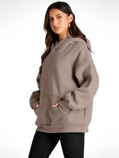 About this item
Material: Made of 50% polyester 50% cotton,these materials are thick and comfortable,keep you warm in the fall and winter.
Design: Oversized hoodie,pullover sweatshirts,drop shoulder collar,long sleeve sweater with pocket,fall outfits for women,winter fashion clothes,aesthetic clothing,y2k fleece casual style
Match: This fall fashion hoodies is a ideal choice in your wardrobe,one of the best choice for autumn and winter outfits.easy to match with pants,jeans,joggers,sweatpants,and you can match anything you like inside,like underscrub shirts,tank top,crop top, vest etc
Occasion: This pullover sweatshirt is suitable for school,office,party,running,sport,gym,skating,hiking,biking,yogo,fall and winter.
Machine washable, hand washes cold water. Do not bleach. Womens Oversized Sweatshirts, Winter Mode Outfits, Long Sleeve Sweaters, Oversized Hoodies, Fashion Hoodies, Y2k Clothes, Fleece Sweater, Oversized Hoodie, Oversized Sweatshirt