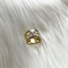 - Cubic Zirconia - Gold Plated Mothers Day Present, Present For Her, Presents For Her, Mothers Day Presents, Cubic Zirconia Rings, Cz Ring, Women Accessories Jewelry, Womens Jewelry Rings, Rings Statement