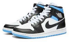 Air Jordan 1 Mid Women, Black White Jordans, Jordan 1 Low White, Jordan 1 Blue, New Sneaker Releases, Jordan 1 Mid White, Jordan Shoes Girls, Nike Air Jordan 1 Mid, Nike Air Jordan 1