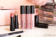 BareMinerals Gen Nude Collection @ Mecca Maxima | ElleyMae.com Mecca Maxima, Beauty Haul, Full Lashes, Nude Lips, Best Lipsticks, Nude Lipstick, Nude Lip, Make Me Up, Volume Mascara