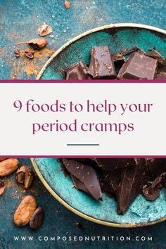 Period Relief Drinks, Foods For Menstrual Cramps, Healthy Menstrual Cycle Food, Cramps Relief Menstrual Food, Period Cramps Relief Tea, Food For Your Period, Food Menstrual Phase, Best Foods For Period Cramps, Foods For Periods Healthy