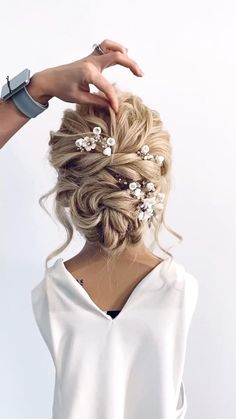 Faux Braid, Wedding Hair Up, בר מצווה, Trendy Wedding Hairstyles, Wedding Hair Inspiration, Low Bun, Hairdo For Long Hair