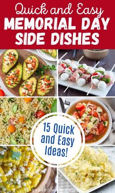 the ultimate guide to quick and easy memorial day side dishes