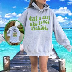 "Vintage Canned Pickles Sweatshirt, Pickle shirt, Pickle Crewneck Sweatshirt, Pickle Lovers Hoodie, Pickle Crewneck Sweatshirt Trendy Shirts: https://etsy.me/3MywvSr College Hoodie: https://etsy.me/3yYlNg9GgbDf8 College Sweatshirt: https://etsy.me/3iSkkmg OUR SIZING IS ADULT UNISEX. This means it will be larger than normal women's sizing. Please see photos for size charts 🌻 Please read the full description: This hoodie/sweatshirt sizing is NOT oversized. You need to order at least 1-2 sizes lar Casual Sweatshirt With Funny Text For Streetwear, Casual Streetwear Sweatshirt With Funny Text, Funny Long Sleeve Cotton Hoodie, Fun Hoodie With Letter Print For Streetwear, Fun Letter Print Hoodie For Streetwear, Fun Cotton Crew Neck Hoodie, Spring Fun Hoodie Top, Fun Spring Hoodie Top, Fun Cotton Hoodie Sweatshirt