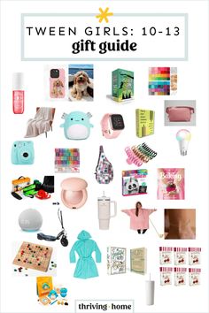 Birthday Presents For Teens, Bday Gifts For Him, Thirteenth Birthday, Birthday Presents For Girls, Girls Gift Guide, Non Toy Gifts