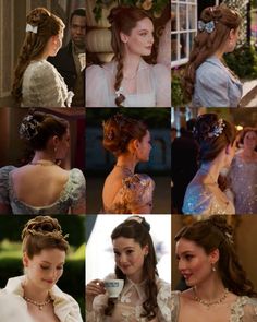 1860s Hairstyles, Bridgerton Hairstyles, Francesca Bridgerton, Goddess Aesthetic, Hair Secrets, Creative Hairstyles, Short Hair Haircuts