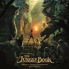 the jungle book is shown in this poster