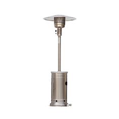 an outdoor patio heater on a white background