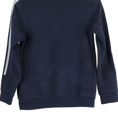 Description:Vintage Age 11-12 navy Adidas sweatshirt, fits small.GENDER: girls CONDITION: very good.STYLE: sweatshirtERA: 1990sCOLOUR: navyFABRIC: cotton Navy Fleece Crew Neck Top, Navy Crew Neck Fleece Top, Navy Sweatshirt With Ribbed Collar For Streetwear, Navy Fleece Sweatshirt With Ribbed Cuffs, Navy Long Sleeve Sweatshirt, Navy Sporty Crew Sweatshirt, Sporty Navy Crew Sweatshirt, Sporty Navy Crew-neck Sweatshirt, Navy Crew Neck Hoodie For Winter