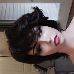 Nwot (Synthetic) Short And Sweet Brunette Wig With Stylish Layers. Adjustable Band For A Secure Fitting. Brunette Wig, Short Brunette, Wig Color, Short And Sweet, Wig Hairstyles, Womens Hairstyles, Wigs, Band, Hair