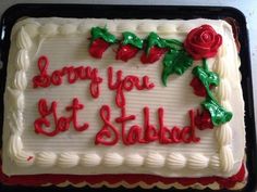 Sheet Cake, Grammar