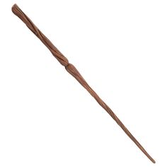 a long wooden stick on a white background